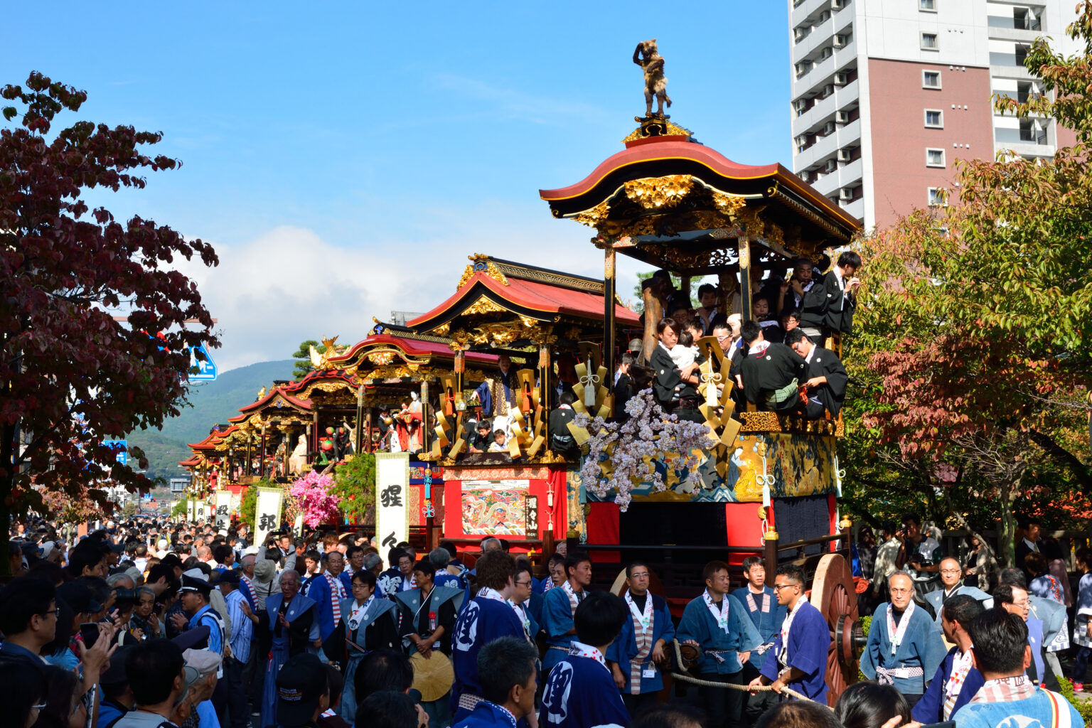 大津祭 有料観覧席＋ガイドツアー