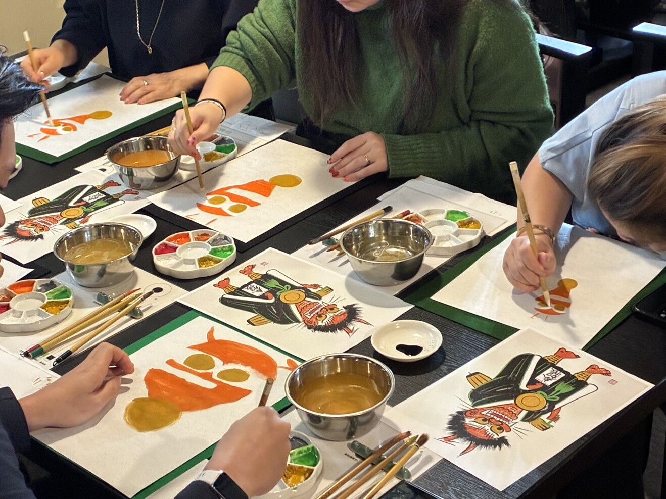 宿場町の民画「大津絵」体験と大津宿を歩く