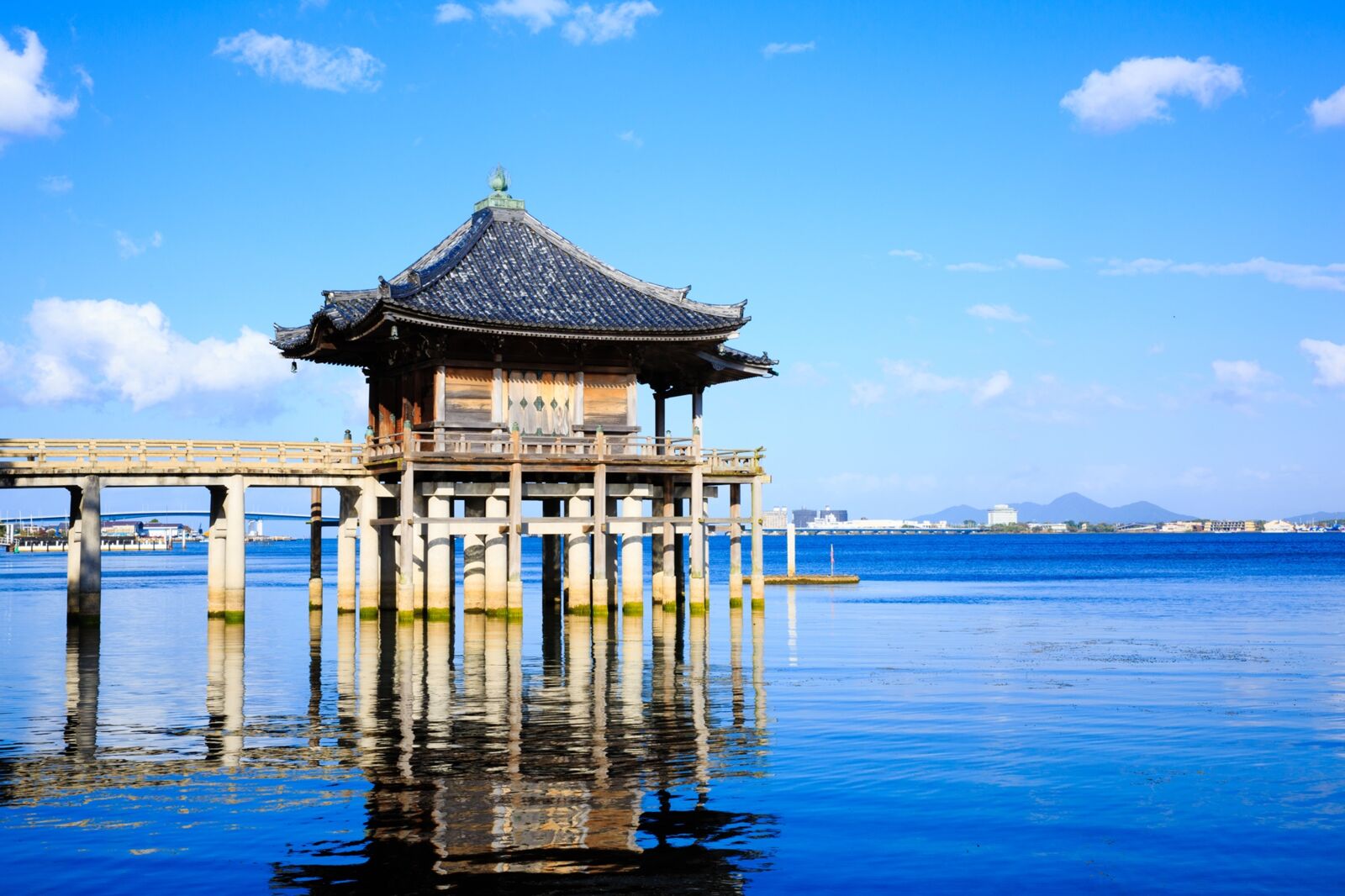 湖族の郷（さと）堅田まちあるき ～近江八景「堅田落雁」～浮御堂から琵琶湖展望～