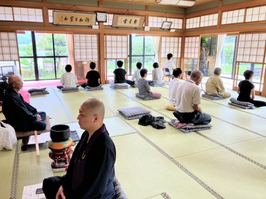 五先賢の館 座禅体験